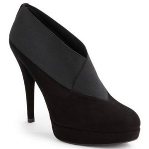 Stuart Weitzman Great Neck Suede Booties